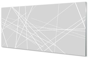 Sklenený obraz rozptýlené čiary 125x50 cm