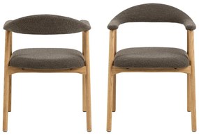 Hnedá jedálenská stolička Addi – Actona