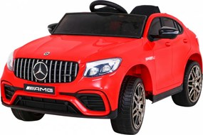 Ramiz Elektrické autíčko Mercedes Benz GLC63S SUV pre deti červené + diaľkové ovládanie