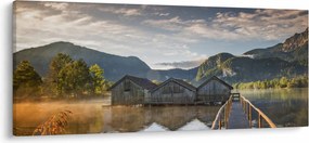 Obraz jazera (120x50 cm)