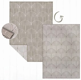 Obojstranný koberec Hanse Home Pangli linen