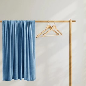 Tmavomodrá deka z mikrovlákna DecoKing Mic, 160 x 210 cm