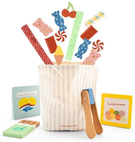 Drevená súprava - cukrovinky