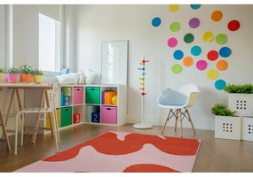 Červený/ružový detský koberec 160x230 cm Hugsy Coral – FD