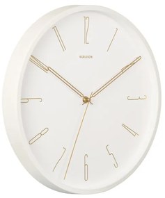 Designové nástěnné hodiny 5898WH Karlsson 35cm