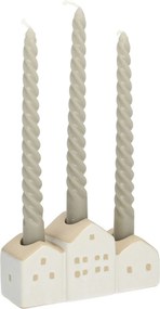 Svietnik Hauses 13x5x7cm white