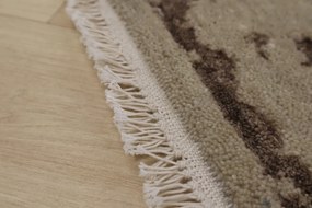 Mujkoberec Original, Ručne viazaný indický koberec Sirsa DC-4, 60x90, béžová, obývacia izba