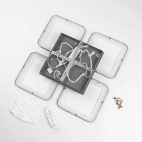 Brilagi - LED Stmievateľný prisadený luster SQUARED LED/85W/230V 3000-6500K + DO