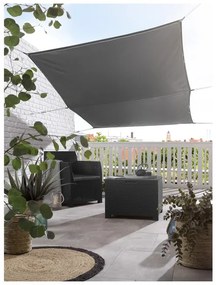 LIVARNO home Slnečná plachta s LED osvetlením, 300 x 200 cm  (100364396)