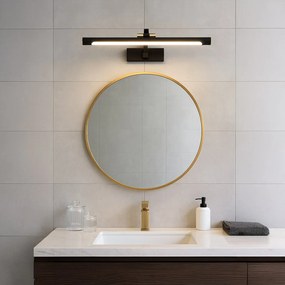 Nástenné LED svietidlo Vinci, 1x LED 15w, 4000k, (fi 60cm), b/g