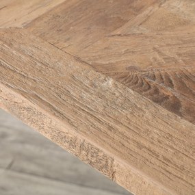 Stôl Moscal 200 x 100 x 78 black&amp;natural