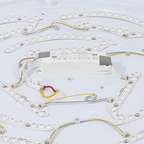 Brilagi - LED stmievateľné svietidlo WOODROUND LED/70W/230V 3000-6000K priemer 80 cm + diaľkové ovládanie