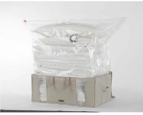 Úložný box s puzdrom Compactor Life, 210 l, béžová