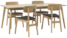 Dizajnový jedálenský stôl Tallys 190 cm prírodný dub