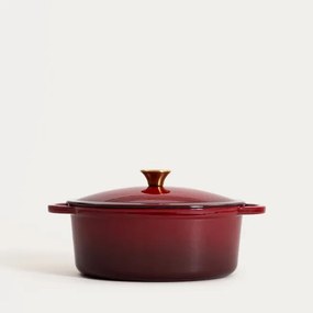 Liatinový hrniec ANDREAS bordový 777653