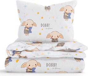 Bavlnené obliečky Renforcé - Tiny Dobby 140 × 200 cm, 70 x 90 cm