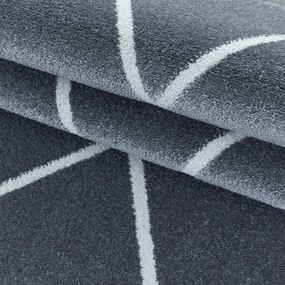 Ayyildiz, Kusový koberec Rio 4601 silver, 80x150, šedá, kancelária