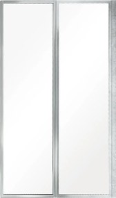 Besco Vaňová zástena AMBITION PREMIUM 2 80140 (80,5x140 cm | Transparent)