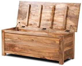 furniture-nabytek.cz - Truhla na periny 120x45x45 z masívu mango