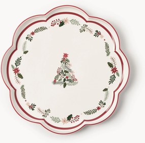 Porcelánový vianočný servírovací podnos Eve
