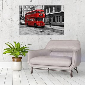 Obraz -Londýn s autobusom (90x60 cm)