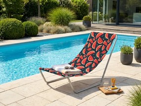 Skladacie plážové lehátko SAND MELON, farebné