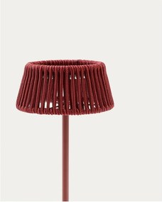 LED stolové/prenosné vonkajšie svietidlo so solárnym panelom ø 11 cm Aldet – Kave Home