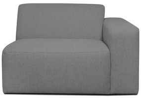 Sivý modul pohovky (pravý roh) Roxy – Scandic