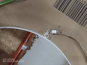 AKCIA Biele okrúhle zrkadlo MIRROR II. akosť