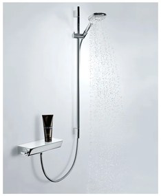 Hansgrohe Raindance Select E, sprchová súprava 120 3jet so sprchovou tyčou 90 cm, biela/chrómová, HAN-26621400