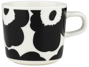 Hrnček Oiva Unikko 0,2l, čierno-biely