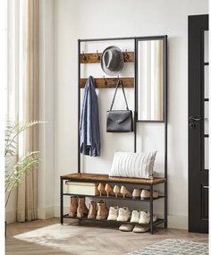 Vešiak na kabáty s botníkom HSR415B01