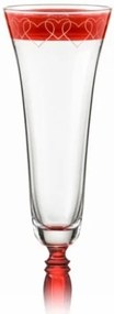 Crystalex poháre na šampanské Victoria Love 180 ml 2 KS