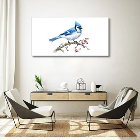 Obraz canvas Abstrakcia ovocie zvieracie vták
