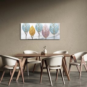 Obraz - Dizajnové stromy (120x50 cm)