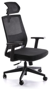 Kancelárska stolička Falco 1 + 1 ZADARMO, čierna