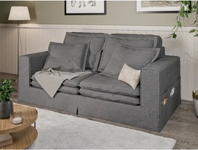 Sivá pohovka 196 cm Nora – Ropez