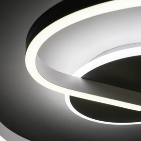 Brilagi -LED Stmievateľné stropné svietidlo SPIRAL LED/56W/230V 3000/4000/6000K + s diaľkovým ovládaním
