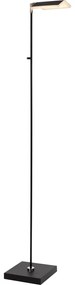Lucide 19730/10/30 - LED Stmievateľná stojacia lampa AARON LED/12W/230V čierna