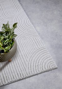 ELLE Decoration, Behúň Gallery 106092 Cream z kolekcie Elle, 80x240, biela, obývacia izba