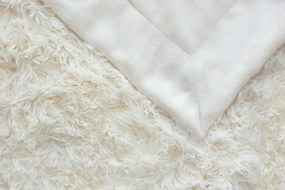 Jerry Fabrics Deka s dlhým vlasom - Tmavošedá | 150 x 200 cm