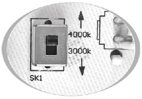 ECOLITE Vonkajšie stropné LED osvetlenie MARTIN, 25W, 2750lm, IP65, biele