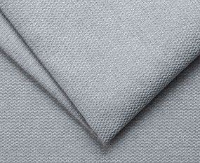 Rohová sedacia súprava Scala, svetlo šedá látka, ľavý roh