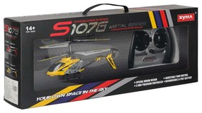KIK RC vrtuľník SYMA S107G Metal Series, žltý hliníkový s gyroskopom