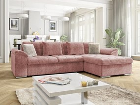 Rohová sedacia súprava Dino Premium, Dostupné poťahy: Uttario Velvet 2972-U03 + Uttario Velvet 2972 + Uttario Velvet 2972-U03, Strana: pravá