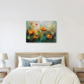 Sklenený obraz - Kvitne (70x50 cm)