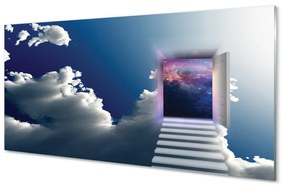 Obraz na akrylátovom skle Sky schody eye 140x70 cm