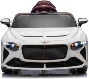 Bentley Bacalar auto na batérie pre deti, biele + diaľkové ovládanie
