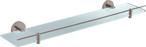 Slezák - RAV Polička sklenená 600 mm COLORADO - COA0900/60MGL, Metal Grey lesk