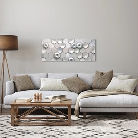 Obraz 3D abstrakcie (120x50 cm)